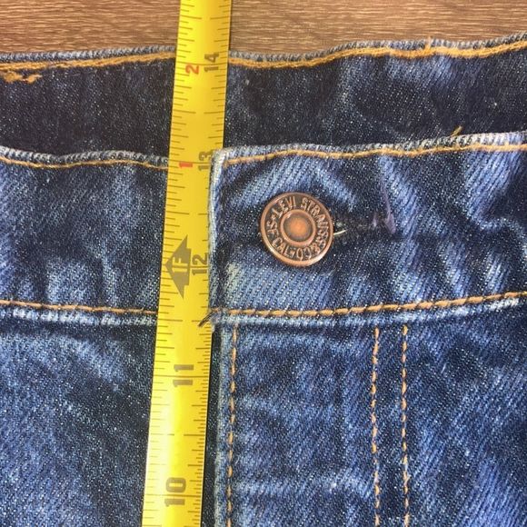 Mens Vintage 2000 517 Dark Wash Levi Orange Tab Jeans size 38x32 - Picture 10 of 14